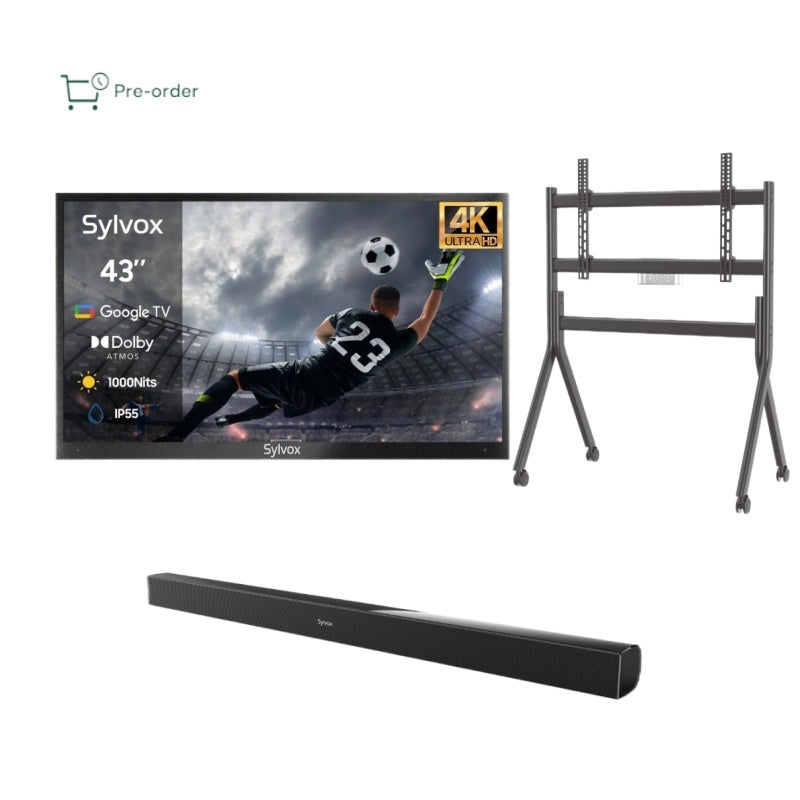 <b>NOUVEAU</b> - Téléviseur extérieur 43 pouces (Google TV) - 2024 Deck Pro 2.0