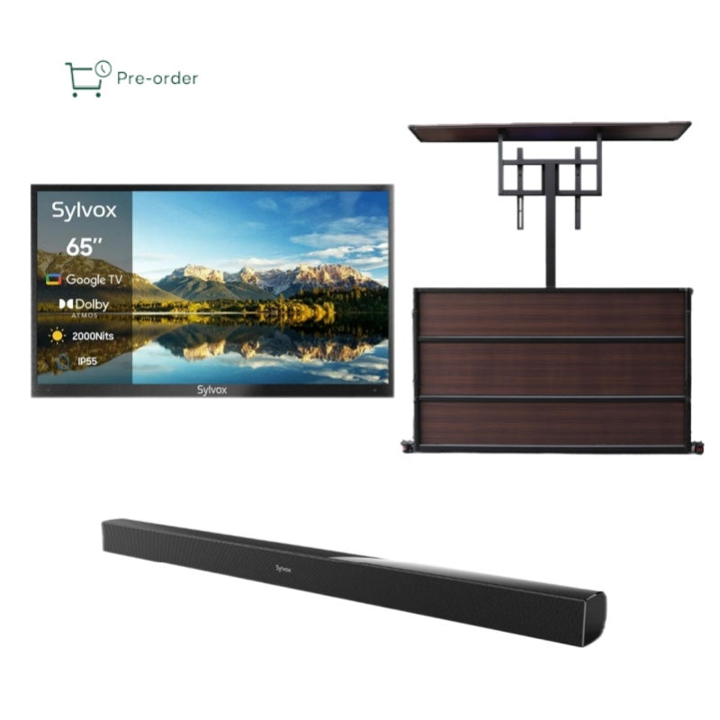 <b>NOUVEAU</b> – Téléviseur extérieur 65 pouces 2 000 nits - Google TV (série 2024 Pool Pro 2.0)