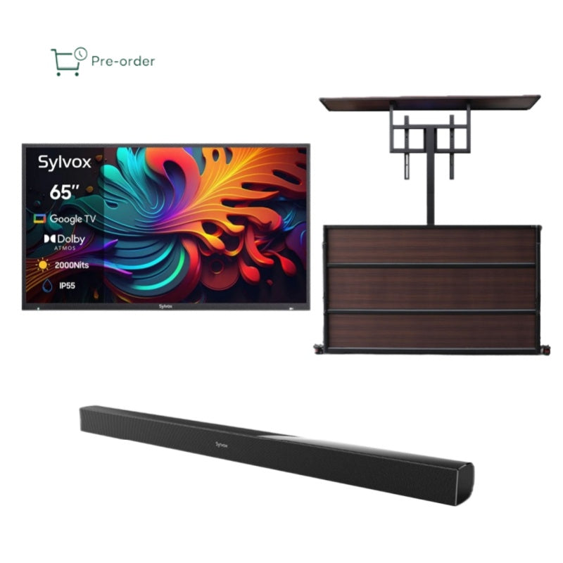 <b>NOUVEAU</b> – Téléviseur extérieur QLED 65 pouces - Google TV (série 2024 Pool Pro QLED 2.0)