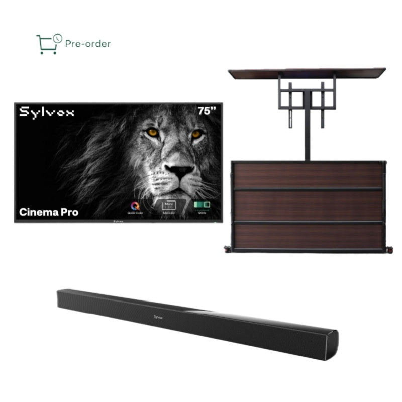 <b>NEW</b> - Sylvox 75'' Cinema Pro Helio QLED 120HZ Outdoor TV (3500Nits)-2025 Model