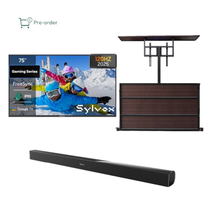 <b>NEW</b> - 75" 120HZ Gaming Series Waterproof Outdoor TV - 2025 Model