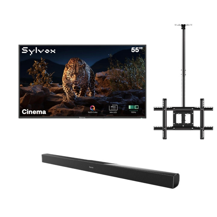 <b>NEW</b> - Sylvox 55'' Cinema Helio QLED 120HZ Outdoor TV (2500Nits)-2025 Model