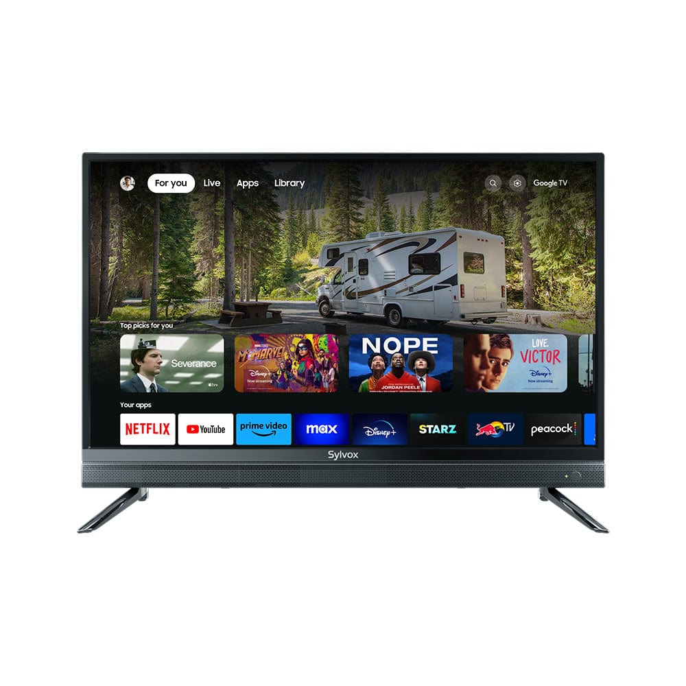 32" Smart 12V RV TV( 2024 Google TV) -No DVD Combo-Vehicle series