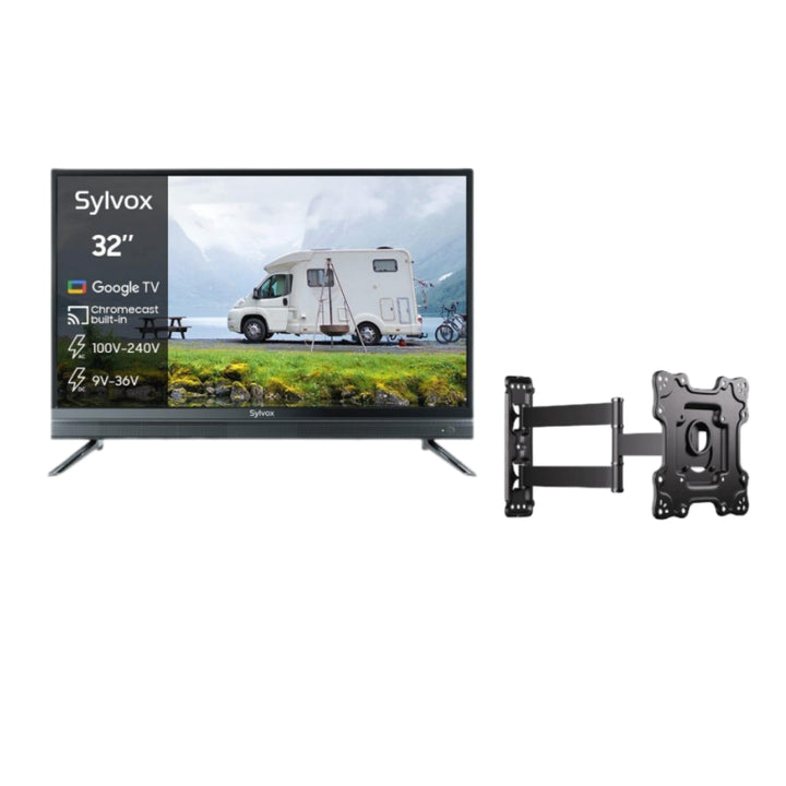 32" Smart 12V RV TV( 2024 Google TV) -No DVD Combo-Vehicle series