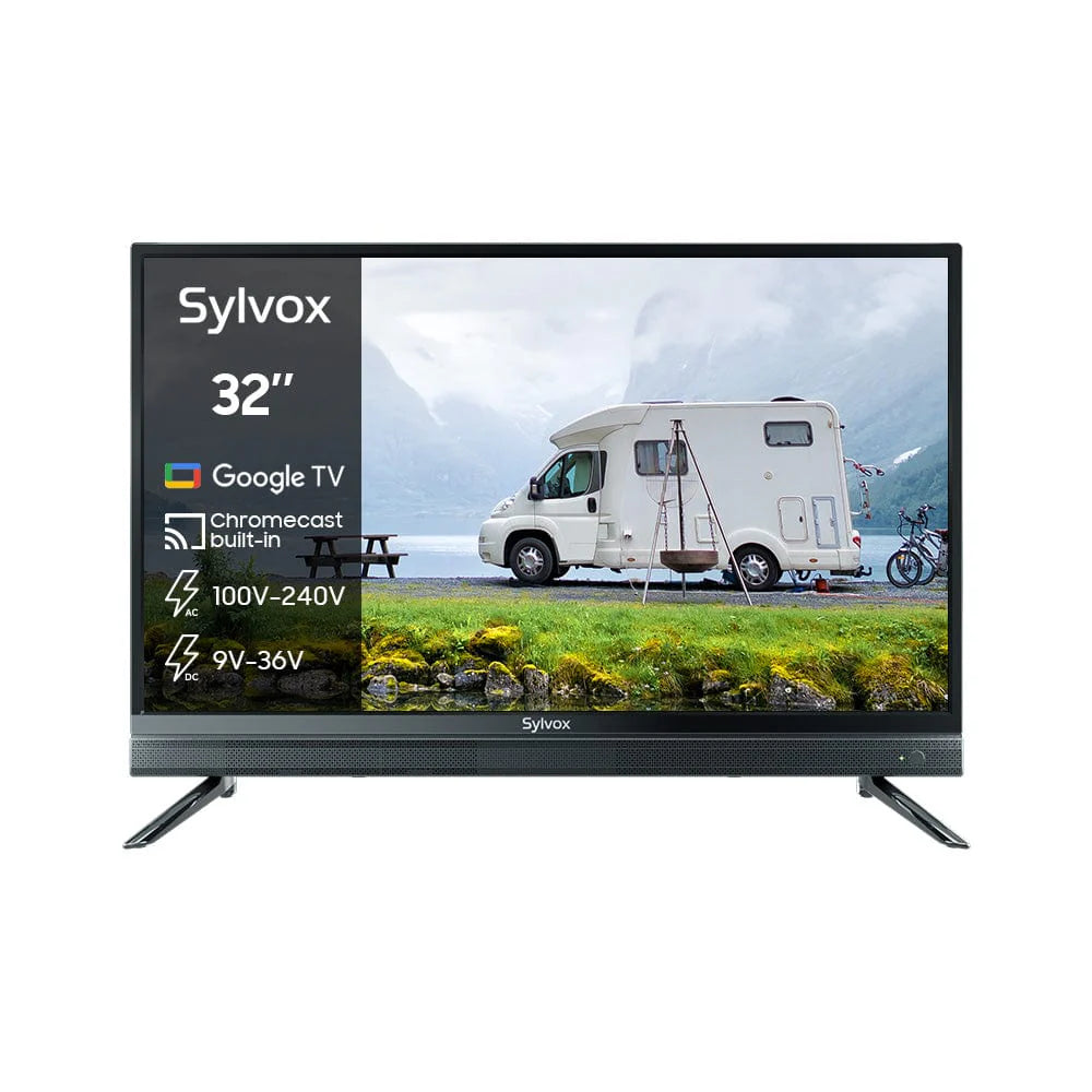 32" Smart 12V RV TV( 2024 Google TV) -No DVD Combo-Vehicle series