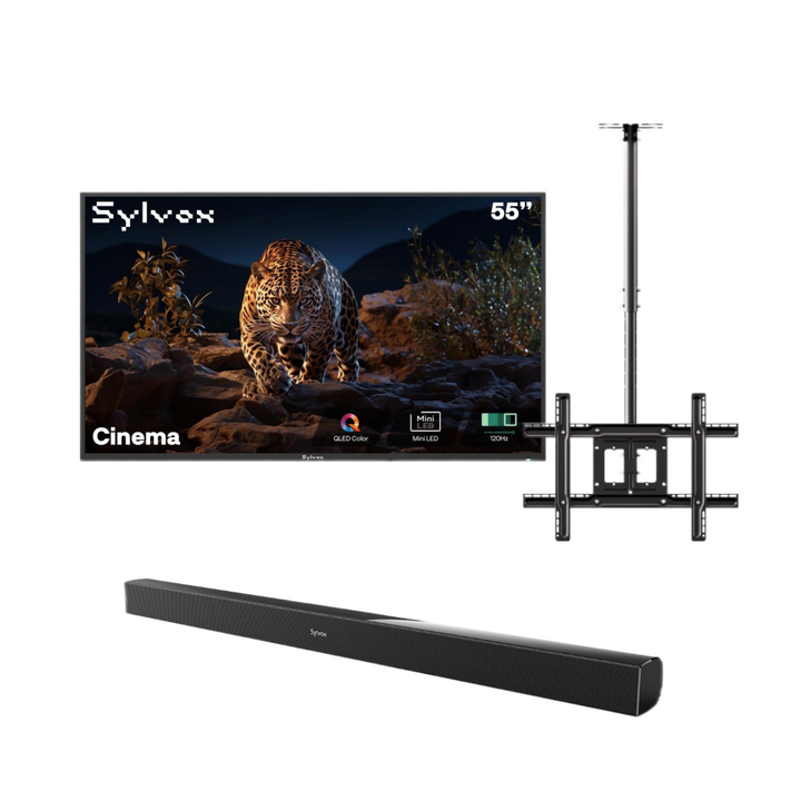 <b>NEW</b> - Sylvox 55'' Cinema Helio QLED 120HZ Outdoor TV (2000Nits)-2025 Model
