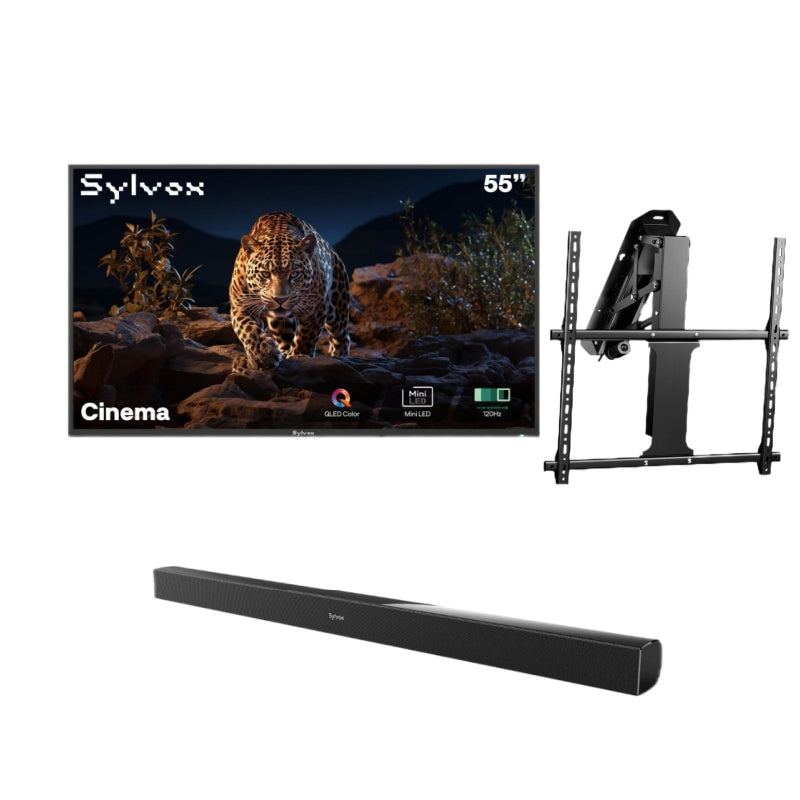 <b>NEW</b> - Sylvox 55'' Cinema Helio QLED 120HZ Outdoor TV (2500Nits)-2025 Model