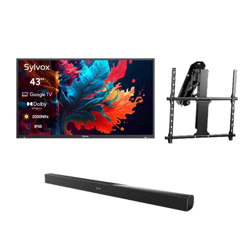 43" QLED Outdoor TV-Google TV (2024 Pool Pro QLED 2.0 Series)