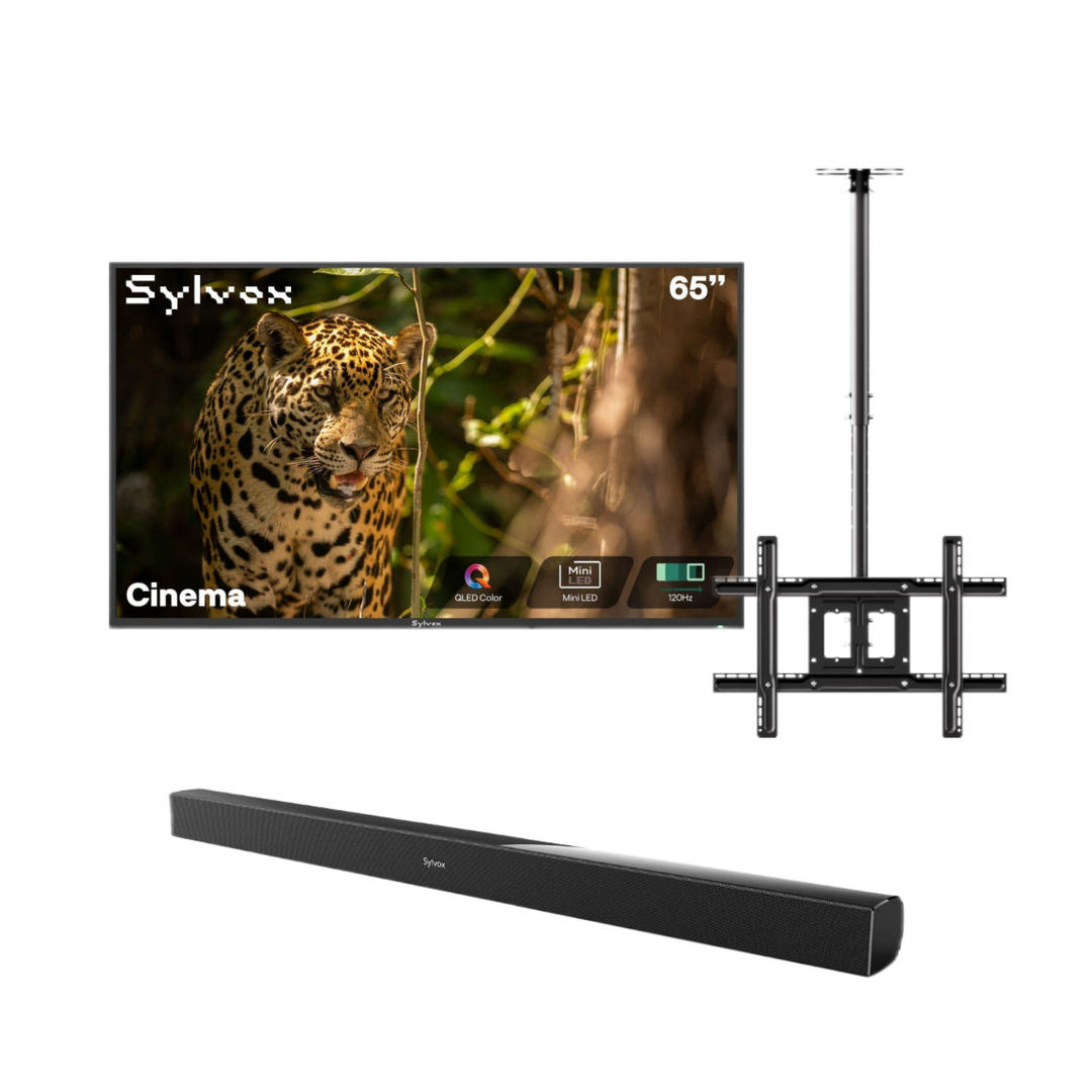 <b>NEW</b> - Sylvox 65'' Cinema Helio QLED 120HZ Outdoor TV (2000Nits)-2025 Model