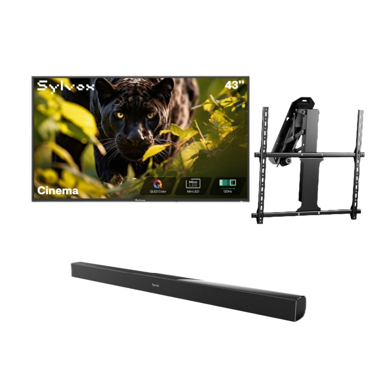 <b>NEW</b> - Sylvox 43'' Cinema Helio QLED 120HZ Outdoor TV (2500Nits)-2025 Model