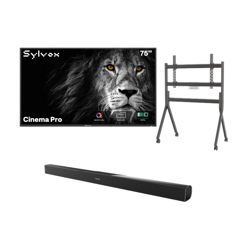 <b>NEW</b> - Sylvox 75'' Cinema Pro Helio QLED 120HZ Outdoor TV (3500Nits)-2025 Model