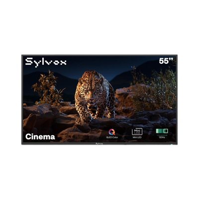 <b>NEW</b> - Sylvox 55'' Cinema Helio QLED 120HZ Outdoor TV (2000Nits)-2025 Model