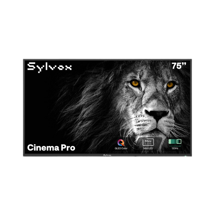 <b>NEW</b> - Sylvox 75'' Cinema Pro Helio QLED 120HZ Outdoor TV (3500Nits)-2025 Model