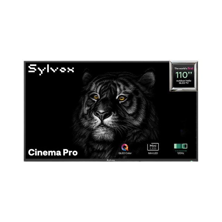 <b>NEW</b> - Sylvox 110'' Cinema Pro Helio QLED 120HZ Outdoor TV (5000Nits)-2025 Model