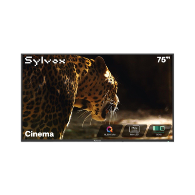 <b>NEW</b> - Sylvox 75'' Cinema Helio QLED 120HZ Outdoor TV (2000Nits)-2025 Model