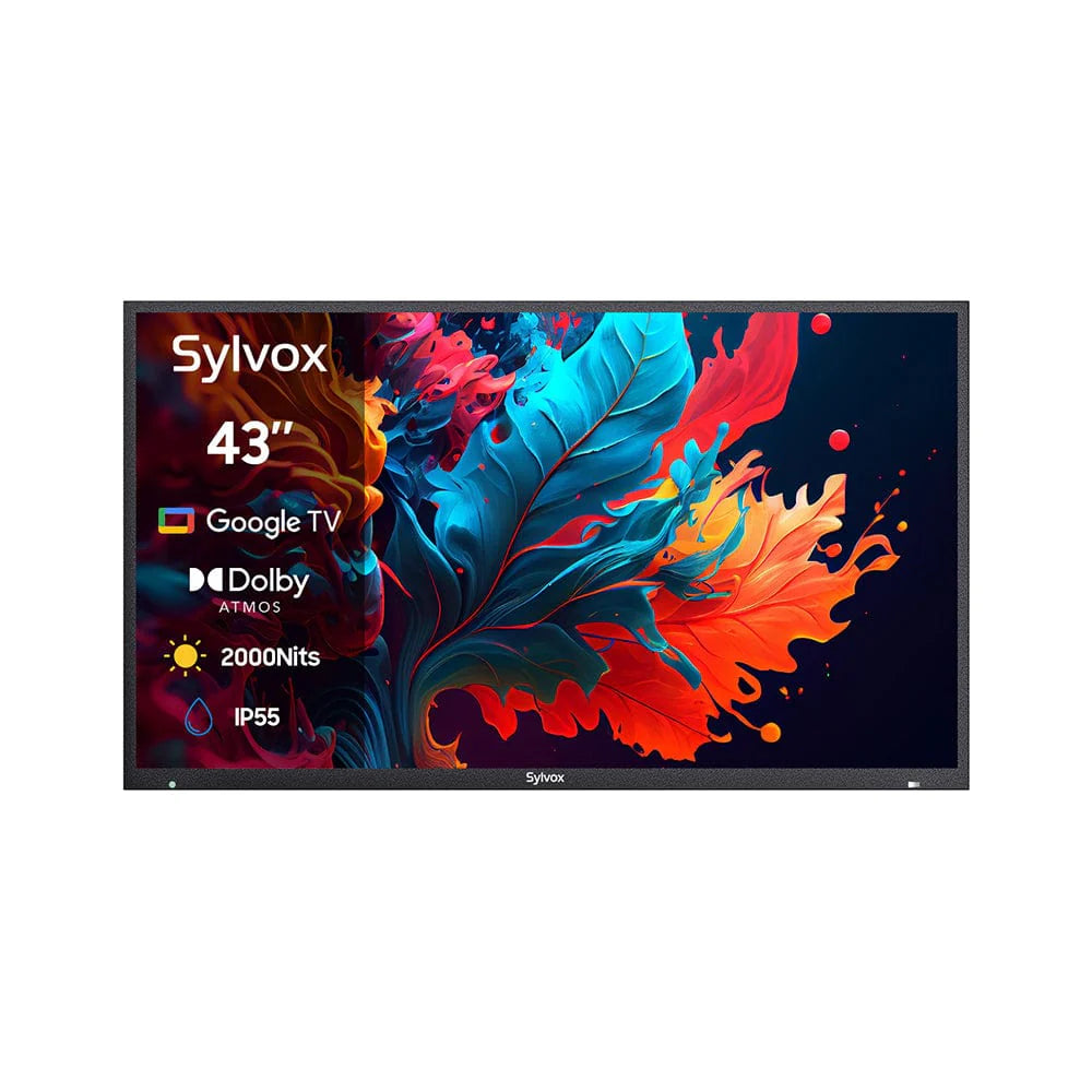 Téléviseur extérieur QLED Premium Google 43