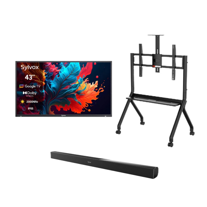 <b>NOUVEAU</b> – Téléviseur extérieur QLED 43 pouces - Google TV (série 2024 Pool Pro QLED 2.0)