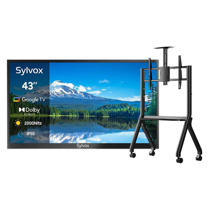 <b>NOUVEAU</b> – Téléviseur extérieur 43 pouces 2 000 nits - Google TV (série 2024 Pool Pro 2.0)