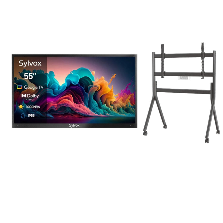 <b>NOUVEAU</b> - Téléviseur extérieur QLED avancé de 55 pouces (Google TV) - 2024 Deck Pro QLED 2.0