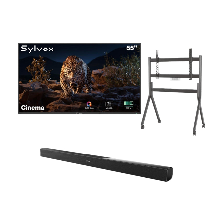 <b>NEW</b> - Sylvox 55'' Cinema Helio QLED 120HZ Outdoor TV (2500Nits)-2025 Model