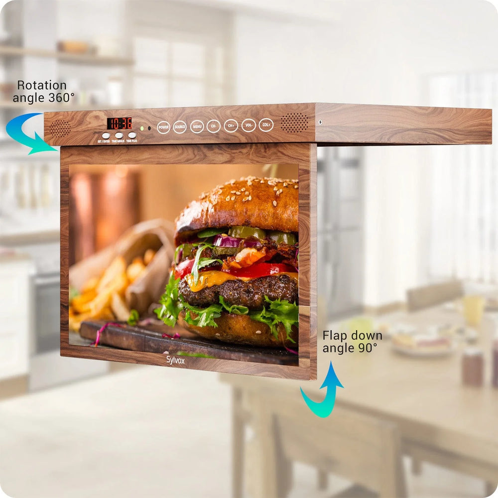 Sylvox 15.6“ Smart Under Cabinet TV for Kitchen