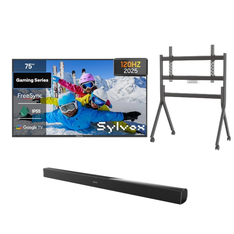 <b>NEW</b> - 75" 120HZ Gaming Series Waterproof Outdoor TV - 2025 Model