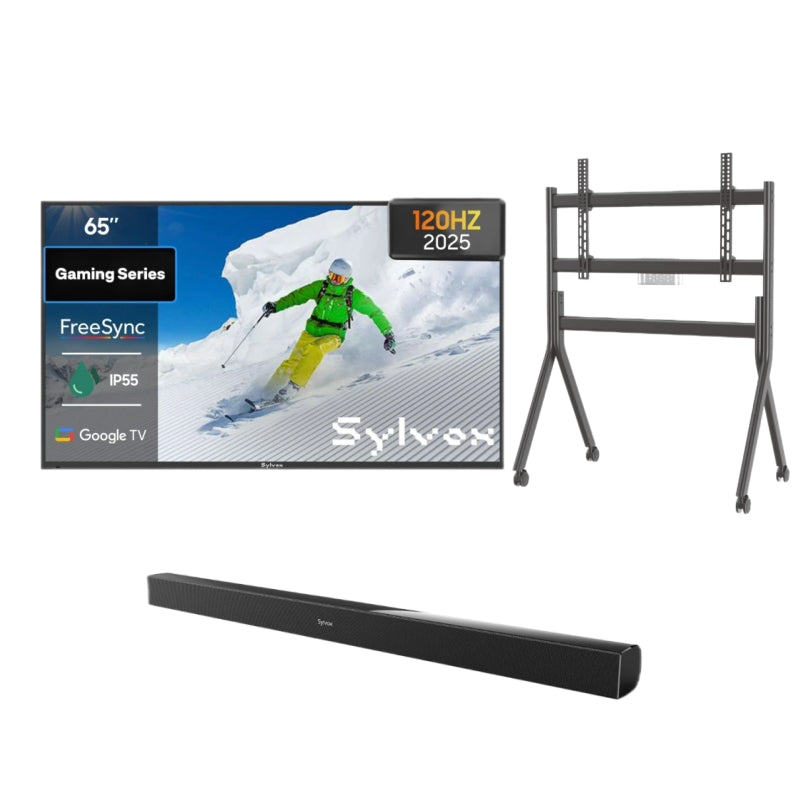 <b>NEW</b> - 65" 120HZ Gaming Series Waterproof Outdoor TV - 2025 Model