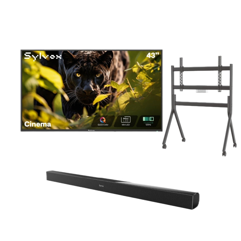 <b>NEW</b> - Sylvox 43'' Cinema Helio QLED 120HZ Outdoor TV (2500Nits)-2025 Model