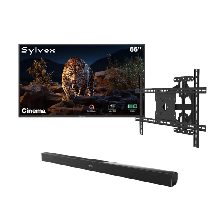 <b>NEW</b> - Sylvox 55'' Cinema Helio QLED 120HZ Outdoor TV (2500Nits)-2025 Model