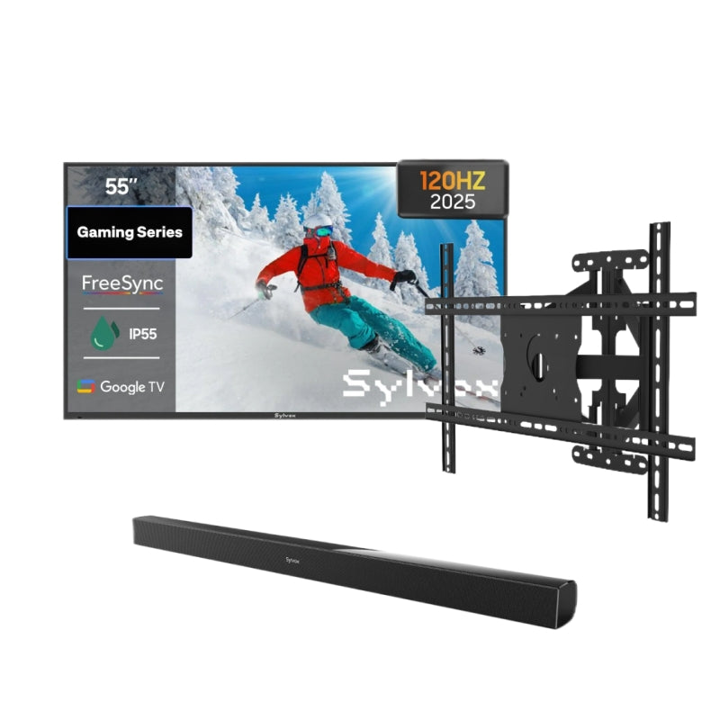 <b>NEW</b> - 55" 120HZ Gaming Series Waterproof Outdoor TV - 2025 Model