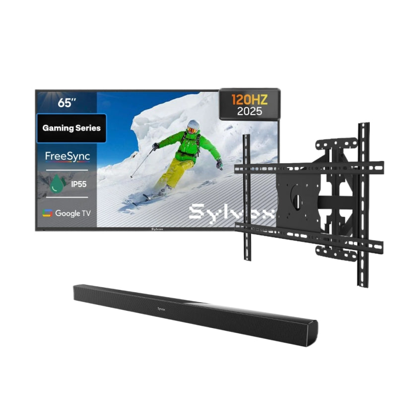 65" 120HZ Gaming Series Waterproof Outdoor TV - 2025 Newest