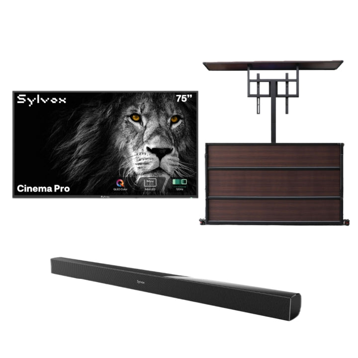 <b>NEW</b> - Sylvox 75'' Cinema Pro Helio QLED 120HZ Outdoor TV (3500Nits)-2025 Model