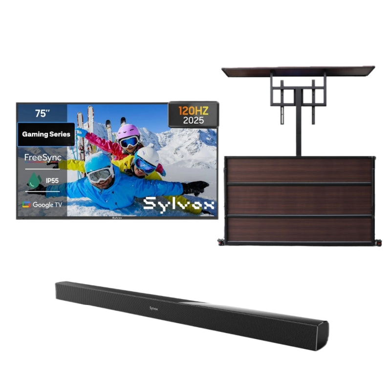 <b>NEW</b> - 75" 120HZ Gaming Series Waterproof Outdoor TV - 2025 Model