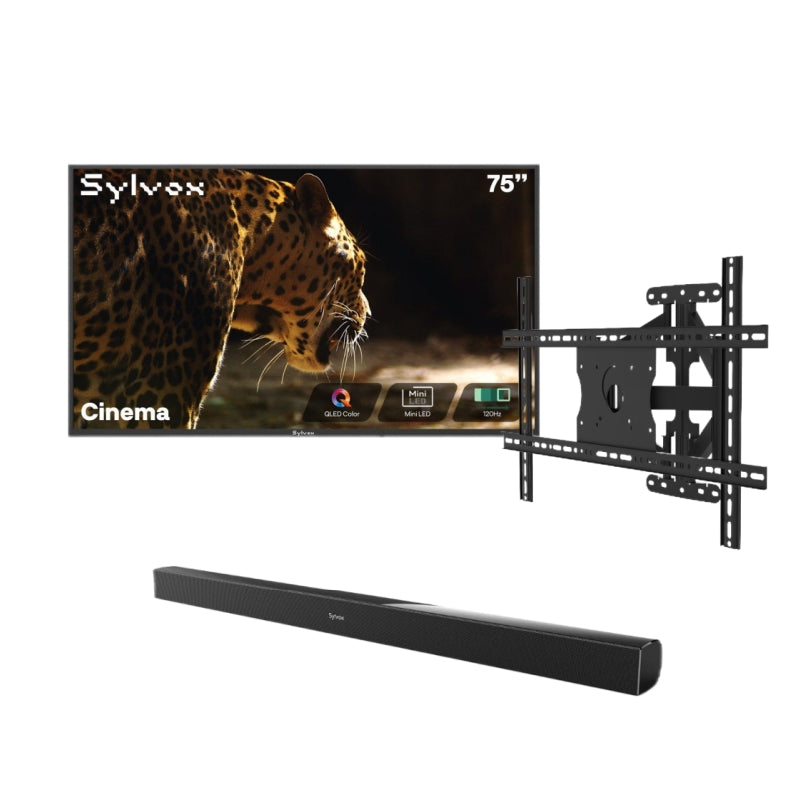 <b>NEW</b> - Sylvox 75'' Cinema Helio QLED 120HZ Outdoor TV (2000Nits)-2025 Model