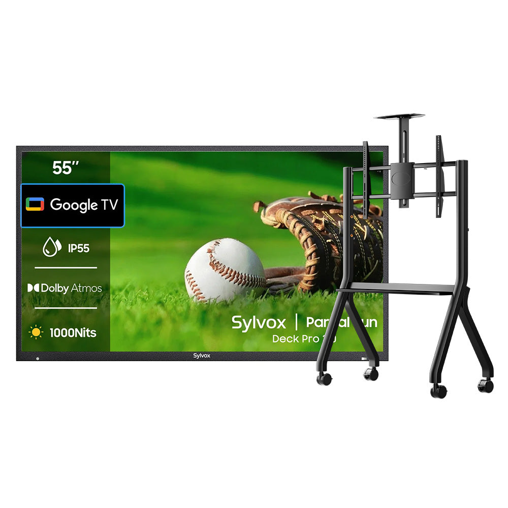 <b>NOUVEAU</b> - Téléviseur extérieur 55 pouces (Google TV) - 2024 Deck Pro 2.0