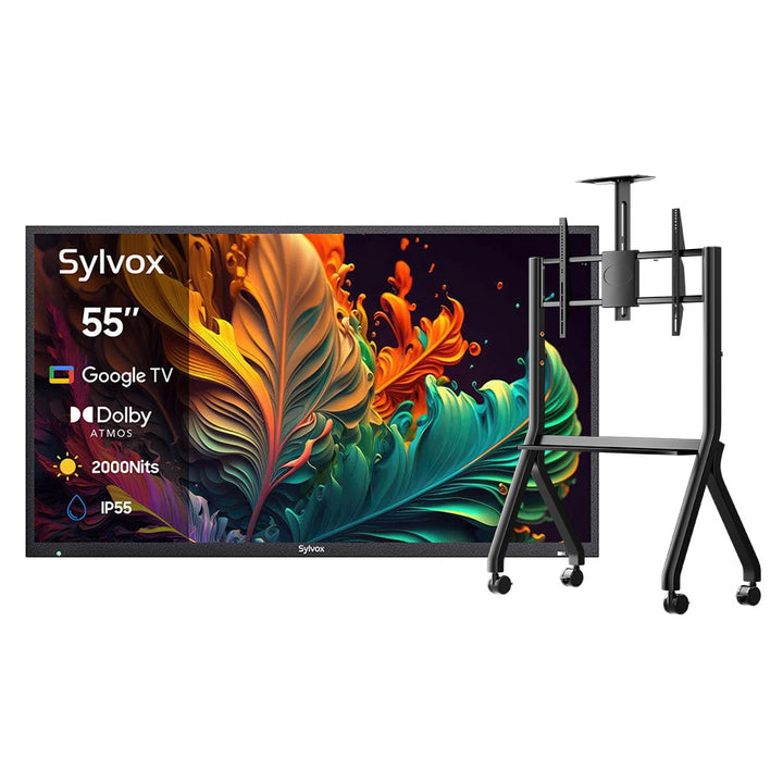 <b>NOUVEAU</b> – Téléviseur extérieur QLED 55 pouces - Google TV (série Pool Pro QLED 2.0 2024)
