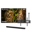 <b>NOUVEAU</b> - Téléviseur extérieur Sylvox Cinema 65" Helio QLED - Modèle 2025 (120HZ & 2000Nits)