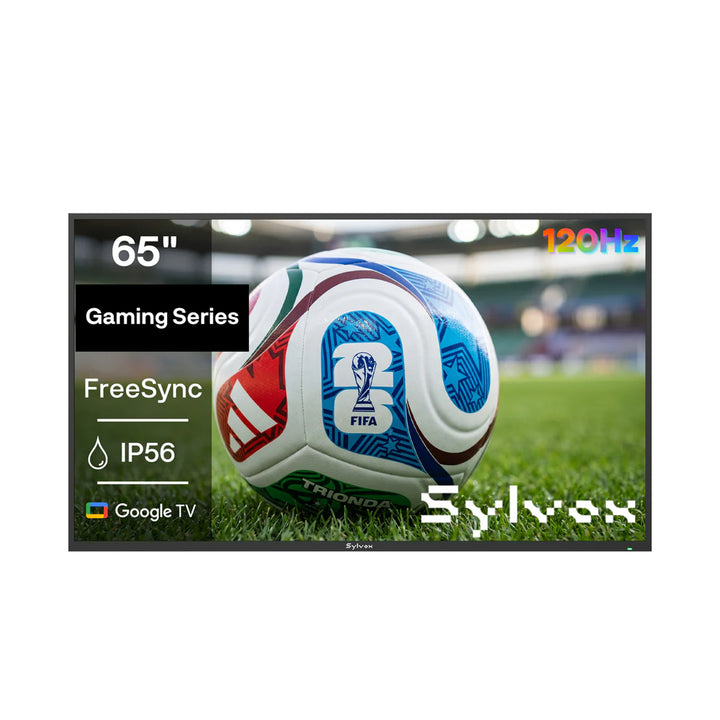 <b>NOUVEAU</b> - Téléviseur extérieur étanche 65" - Série Gaming 2025 (120HZ)