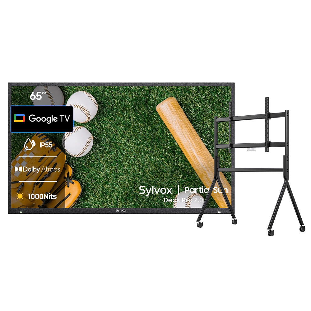 <b>NOUVEAU</b> - Téléviseur extérieur 65 pouces (Google TV) - 2024 Deck Pro 2.0