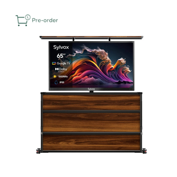 <b>NEW</b> - Sylvox 65'' Weatherproof Outdoor TV Lift Cabinet