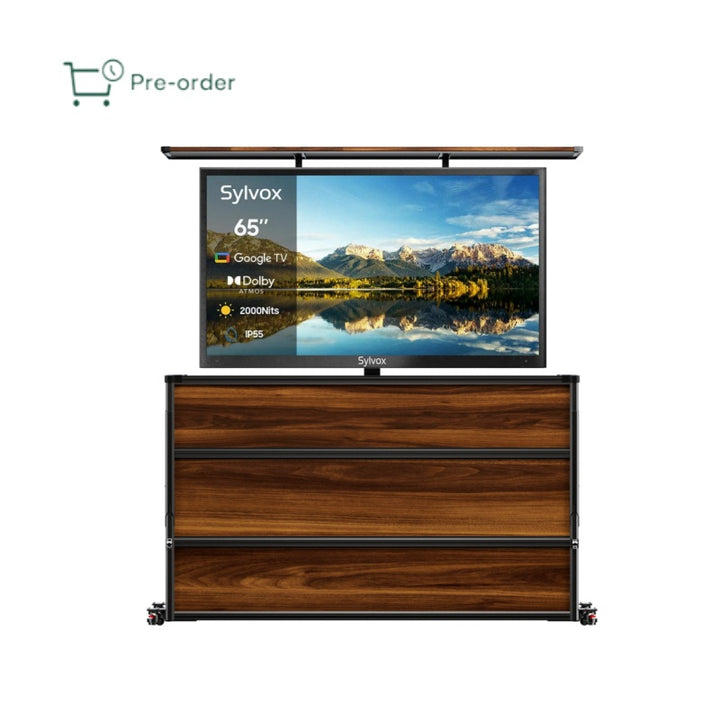 <b>NEW</b> - Sylvox 65'' Weatherproof Outdoor TV Lift Cabinet