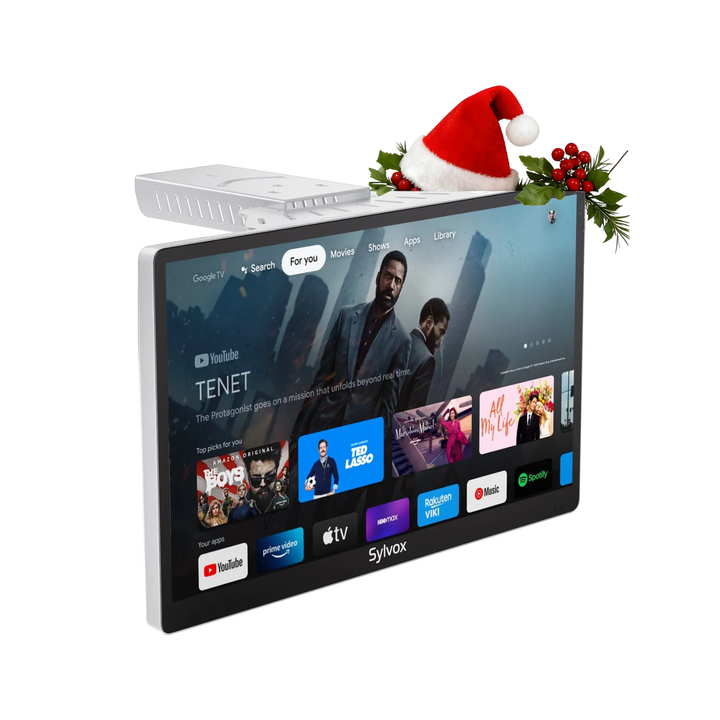 Sylvox 15.6" Under Cabinet TV(2024 New Arrival)