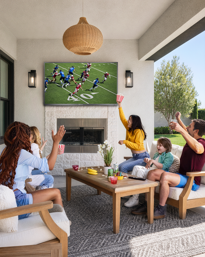 75" 1000Nit Partial Sun Outdoor TV for Canadian Patio - 2026 Deck Pro 3.0