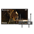 <b>NEW</b> - Sylvox Cinema 75" Helio QLED Outdoor TV-2025 Model (120HZ & 2000Nits)