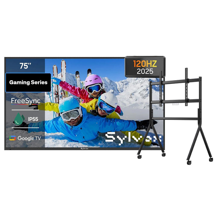 <b>NEW</b> - 75" 120HZ Gaming Series Waterproof Outdoor TV - 2025 Model