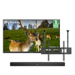 <b>NOUVEAU</b> - Télévision extérieure de 75" (Google TV) - Série sans cadre Pro 2026