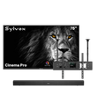 <b>NOUVEAU</b> - Téléviseur d’extérieur Sylvox Cinema Pro 75" Helio QLED - (120 HZ et 3500 nits)