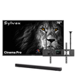 <b>NOUVEAU</b> - Téléviseur d’extérieur Sylvox Cinema Pro 75" Helio QLED - (120 HZ et 3500 nits)
