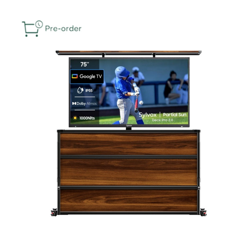 <b>NEW</b> - Sylvox 75'' Weatherproof Outdoor TV Lift Cabinet