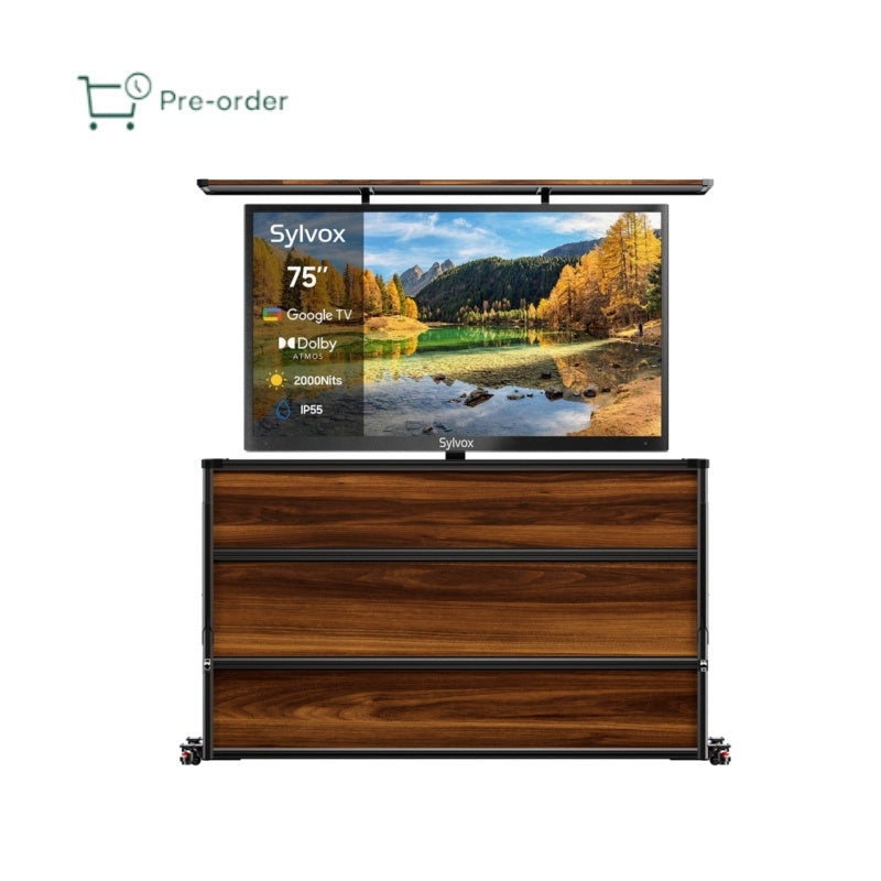 <b>NEW</b> - Sylvox 75'' Weatherproof Outdoor TV Lift Cabinet